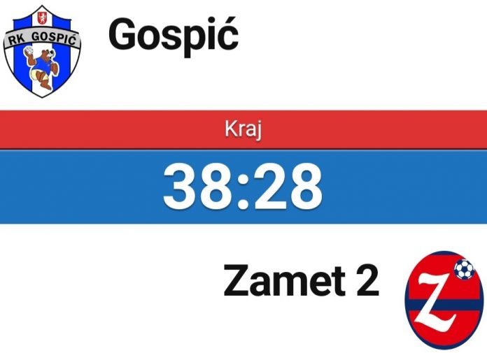 20-21 2. kolo RK Gospić - RK Zamet II, 10.10.2020