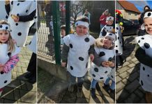 Mališani iz vrtića „Tratinčica“ kao simpatični dalmatineri preplavili ulice