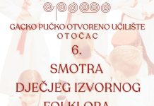 6. Smotra dječjeg izvornog folklora Otočac 2026.
