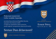Čestitka župana Ernesta Petryja povodom Dana državnosti Republike Hrvatske