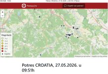 Potres 4.1 po Richteru kod Siska