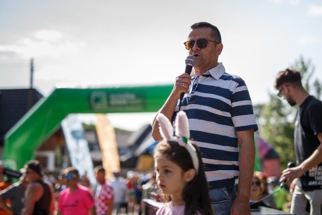 Tomislav Kovačević na otvaranju 40. Plitvičkog maratona autor Goran Razić TGR