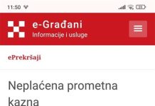 Građanima stižu lažne poruke o neplaćenim prometnim kaznama u sustavu e-Građani