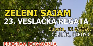 Kotlić, regata, tamburaši i radionice: Perušić poziva na Zeleni sajam i 23. veslačku regatu