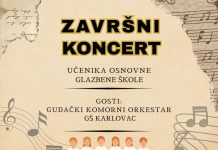 Završni koncert učenika Osnovne glazbene škole