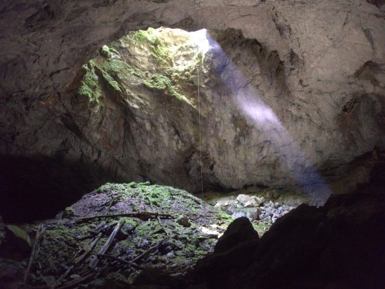 Slika 3. Impozantni ulaz Lavudove jame foto Tvrtko Drazina